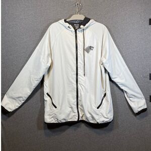 BoxLunch Game of Thrones House‎ Stark Windbreaker Jacket Mens XL Grey Full Zip